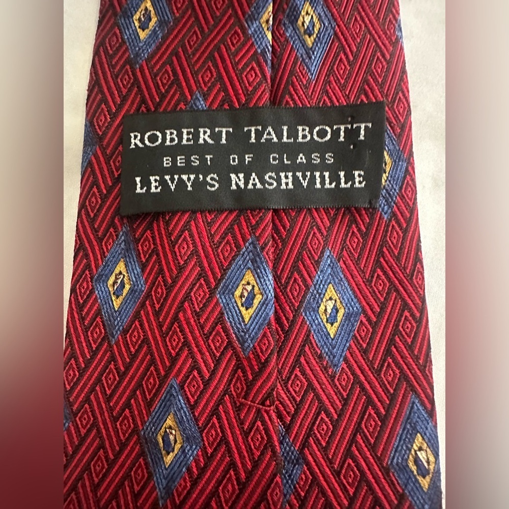 Robert Talbott Best of ClassTie in Red and Blue